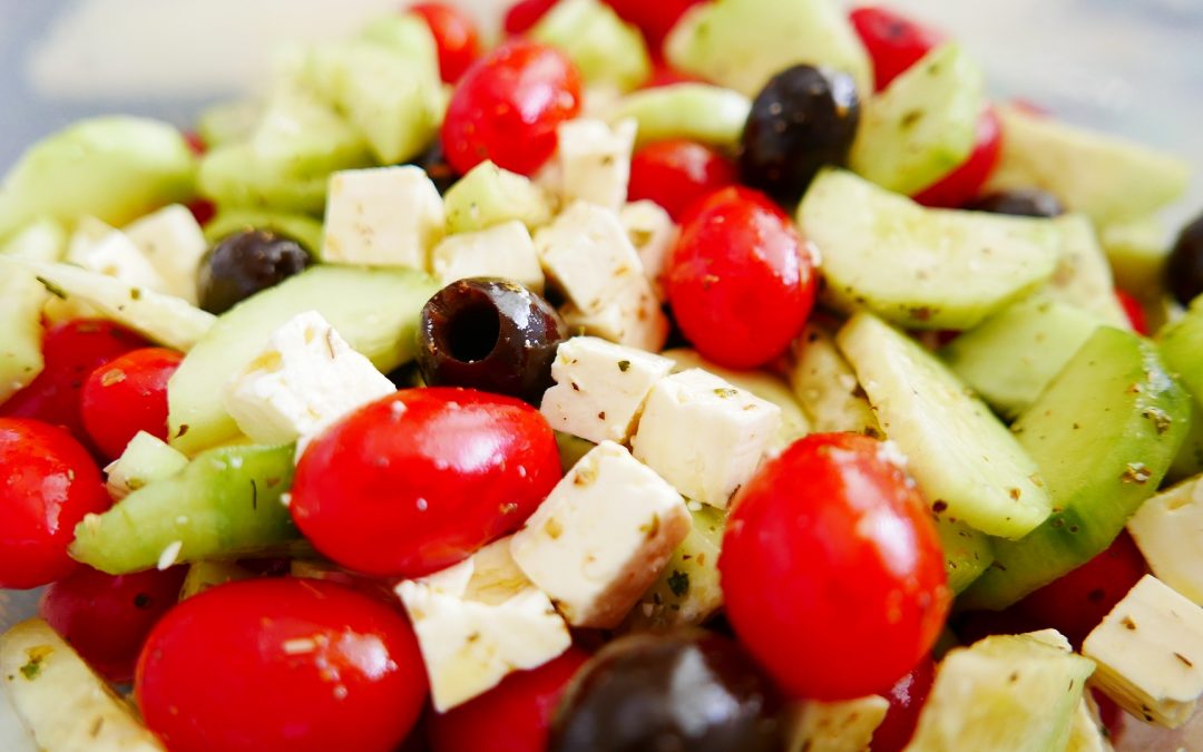 Docere Wellness Presents Easy Peasy Greek Salad