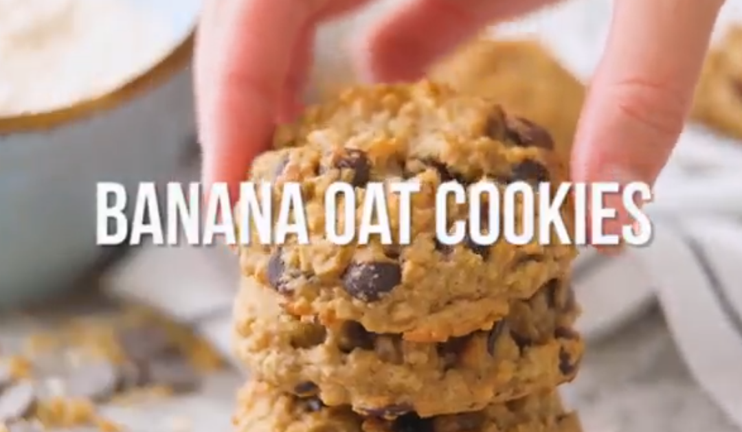 Banana Oat Cookies ￼